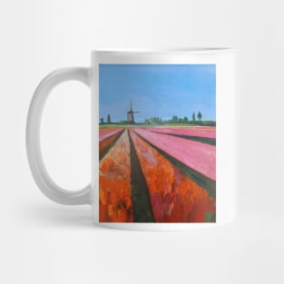 Holland, Tulip Fields Mug